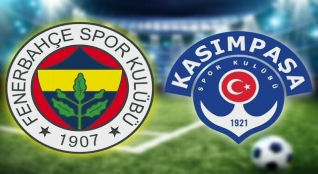 Fenerbahçe kupada Kasımpaşa'yı konuk edecek