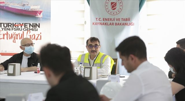 Enerji ve Tabii Kaynaklar Bakanı Dönmez: Hedefimiz ülkede tüketilen doğal gazın yüzde 20’sini yer altında depolayabilmek