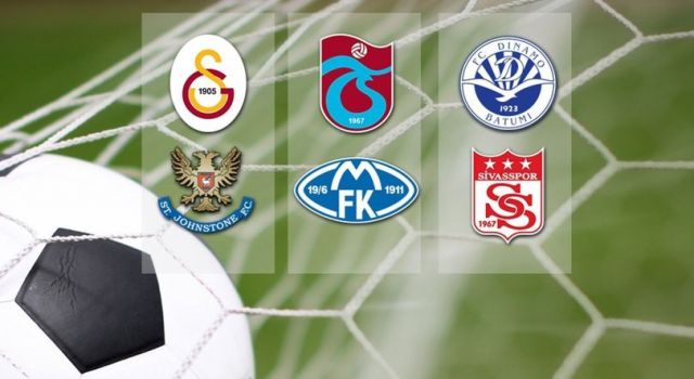 Galatasaray, Sivasspor UEFA Avrupa Ligi'nde, Trabzonspor UEFA Konferans  Ligi'nde play-off turuna yükseldi