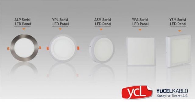 Ycl Aydınlatma LED Panel Serileri İle Mekanlarınıza Işık Katın