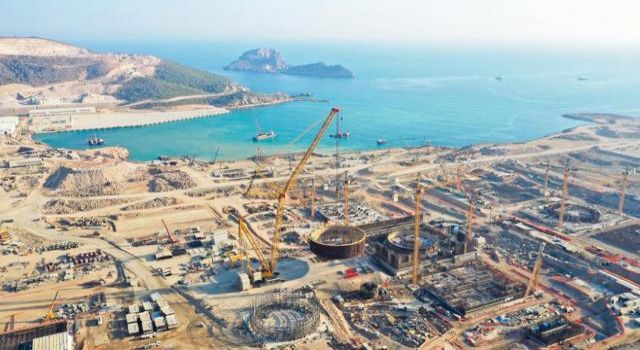 Akkuyu NGS'nin ikinci güç ünitesinde bu yılki temel inşaat ve montaj çalışmaları tamamlandı