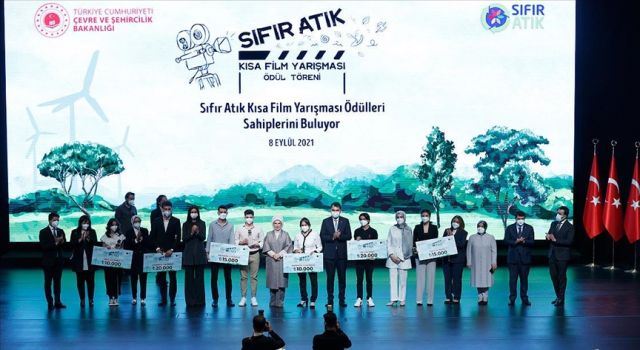 Sıfır Atık Kısa Film Yarışması'nda ödüller sahiplerini buldu