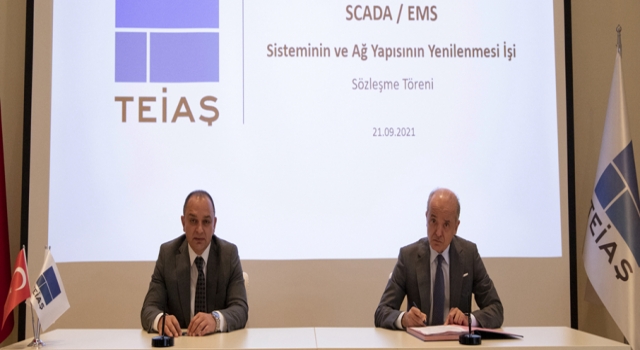 TEİAŞ ile Siemens Arasında Sözleşme İmzalandı