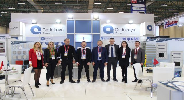 Çetinkaya Pano, İstanbul Tüyap’ta Düzenlenen Win Eurasia 2021 Fuarındaydı