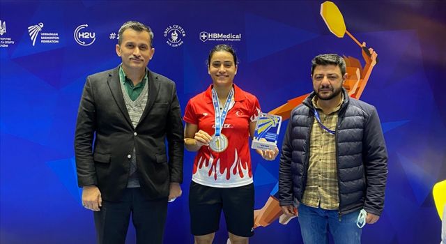 Milli badmintoncu Aliye Demirbağ, Ukrayna Açık'ta şampiyon oldu