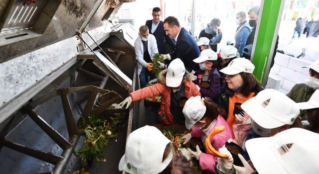 Beyoğlu'nda yıllık 4 bin ton atık geri dönüşümle ekonomiye kazandırılıyor