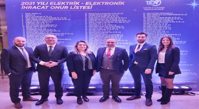 Erse Kablo, Elektrik ve Elektronik İhracatçıları Birliği Onur Listesi’nde Yükselmeye Devam Ediyor