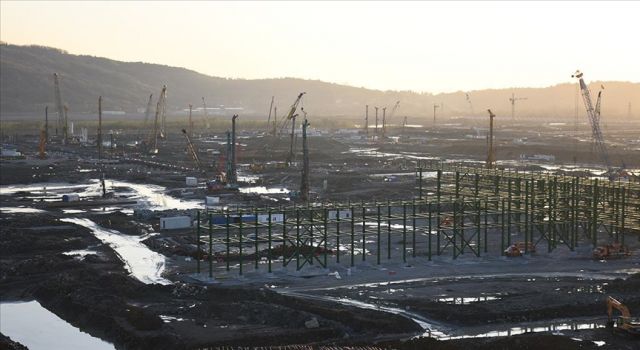 Filyos Doğal Gaz İşleme Tesisi'nde çalışmalar planlandığı gibi ilerliyor