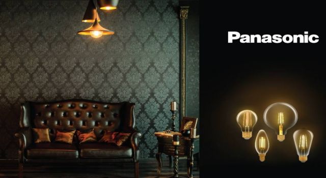 Panasonic, LED Filaman Lambalar Tasarımla Teknolojinin Eşsiz Birlikteliğini Sunuyor