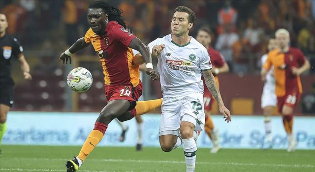 Galatasaray, gol yemeyen ve namağlup Konyaspor'u yenerek liderliği elinden aldı