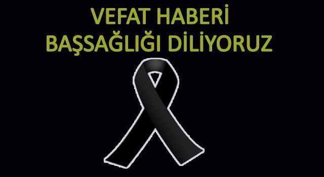 Vefat Haberi - Şahinler Elektrik - İstanbul