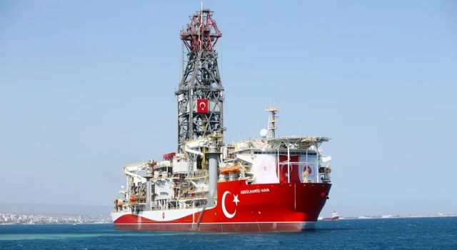 Abdülhamid Han Sondaj Gemisi, Taşucu-1'de sondaja başladı