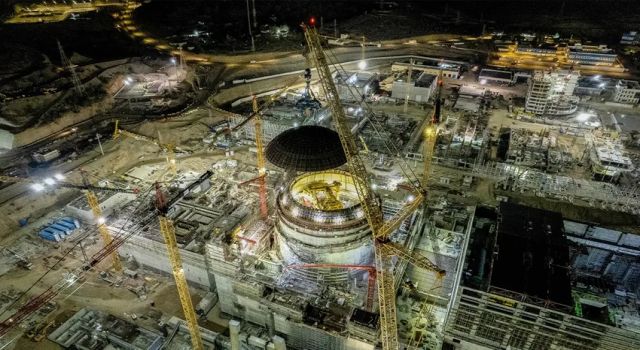 Akkuyu Nükleer Santralinde önemli aşama daha tamamlandı
