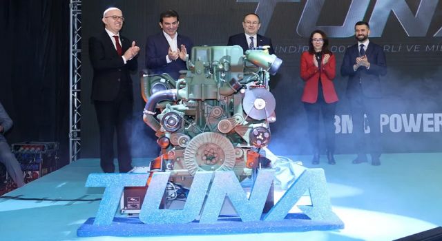 İlk seri üretim yerli motor Tuna TSK envanterine girdi