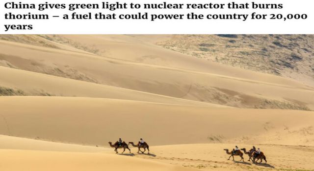 Çin, toryum yakan nükleer reaktöre onay verdi