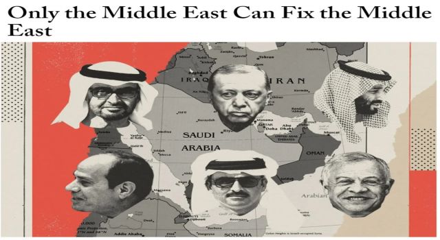 Orta Doğu'yu yalnızca Orta Doğu düzeltebilir