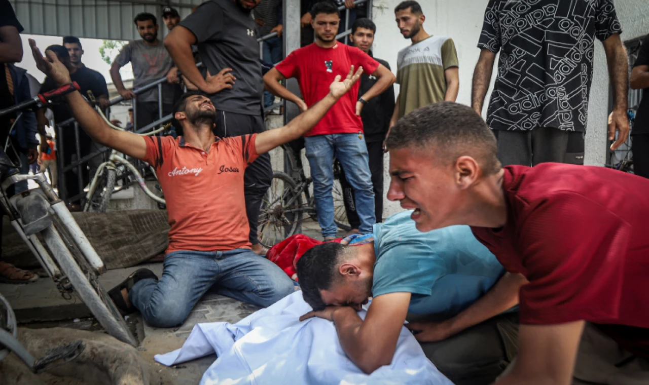 Soykırımcı İsrail'in Gazze'ye saldırıları 600'üncü gününde devam ediyor
