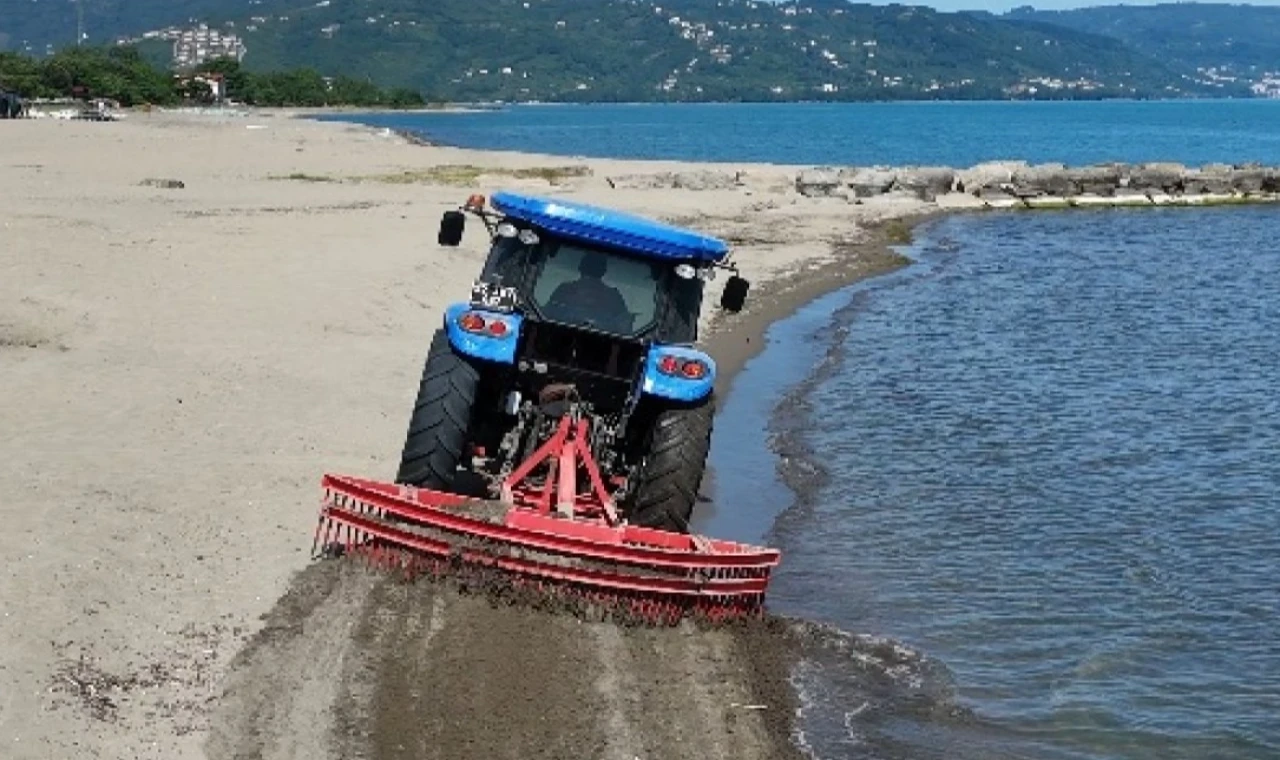 Ordu’da plajlar deniz sezonuna hazırlıyor