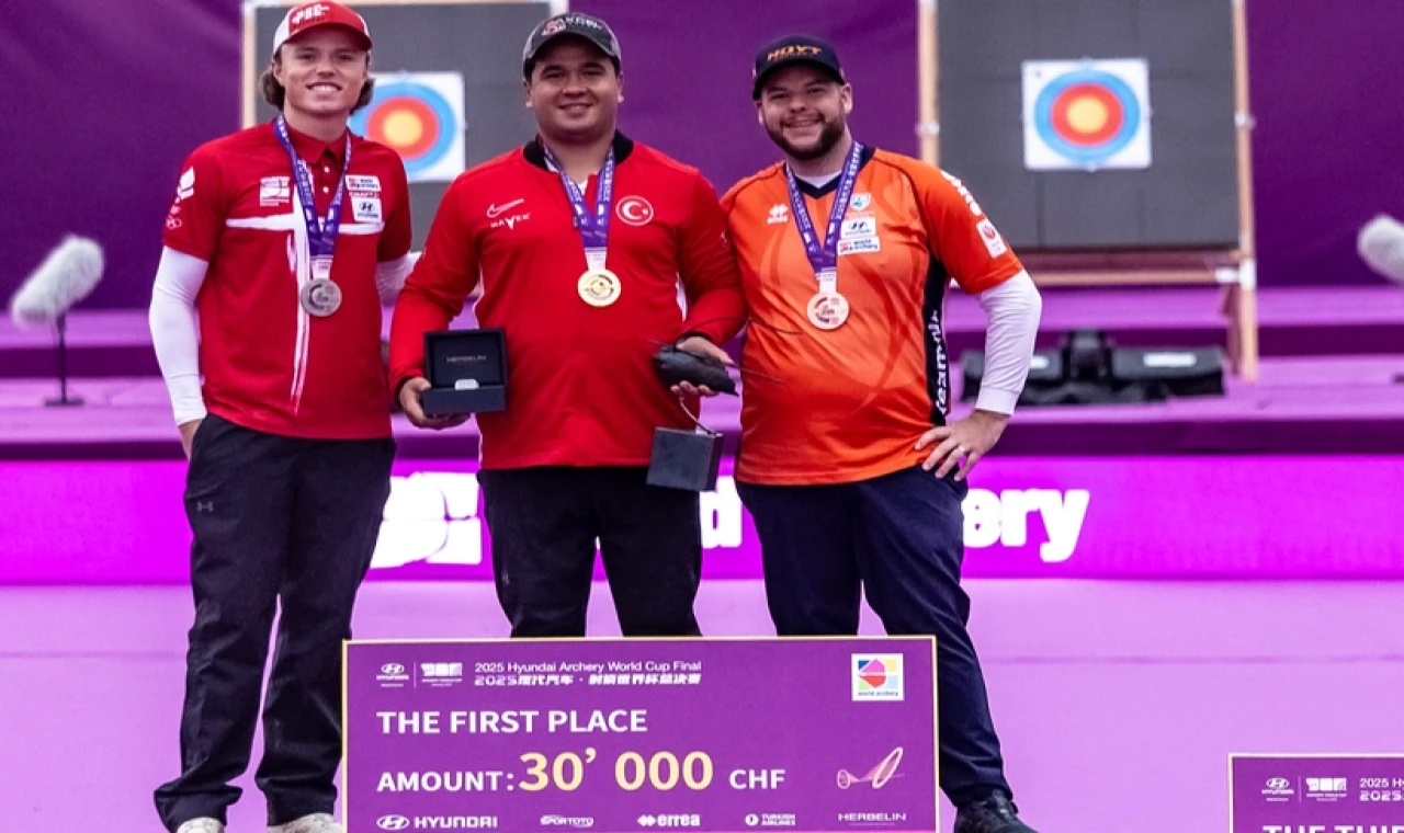 Milli sporcu Emircan Haney okçulukta dünya şampiyonu oldu