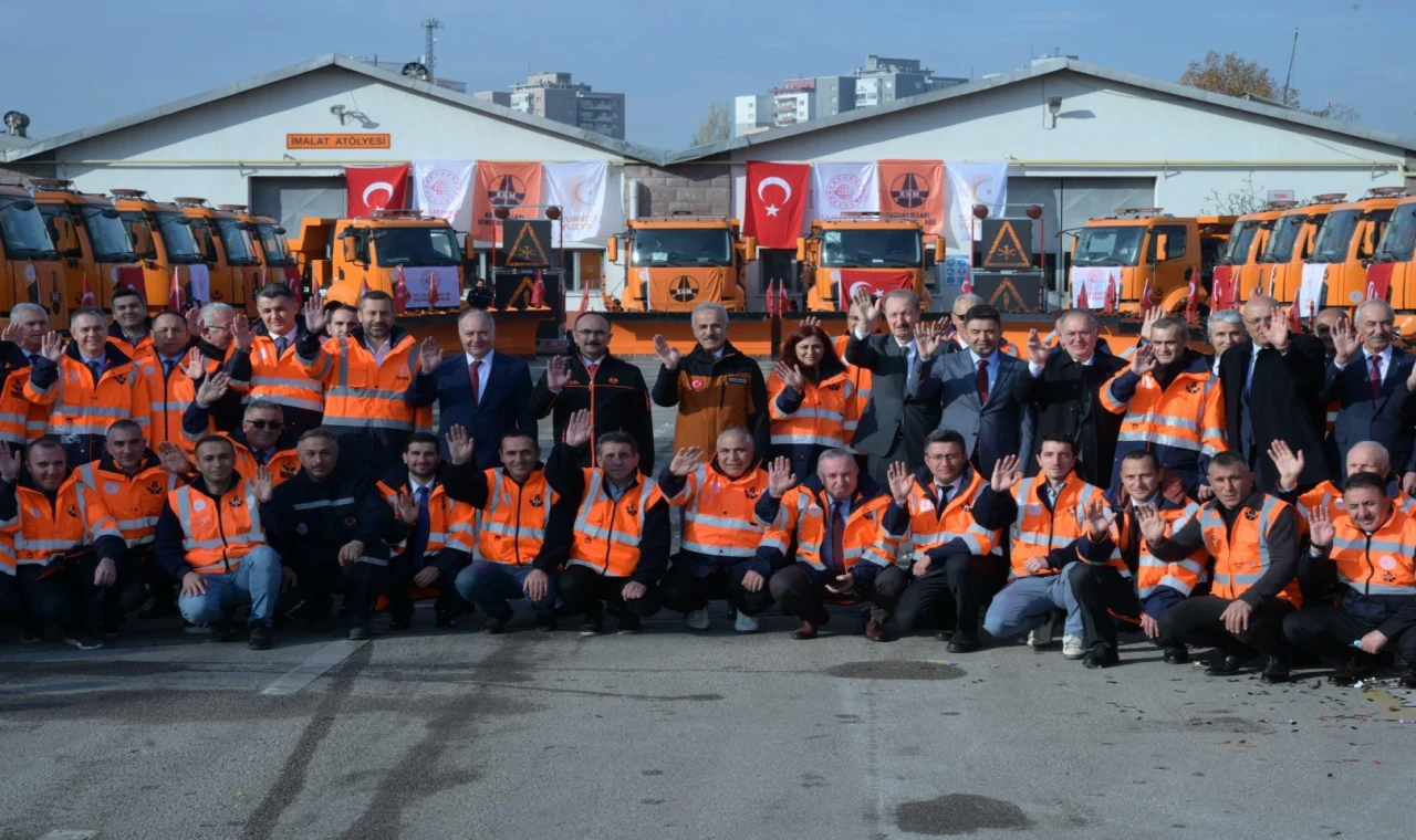 Yolların kahramanları kışa hazır