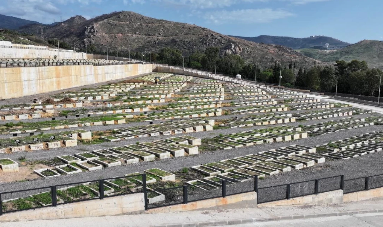 2,5 milyon metrekare yeni mezarlık alanı
