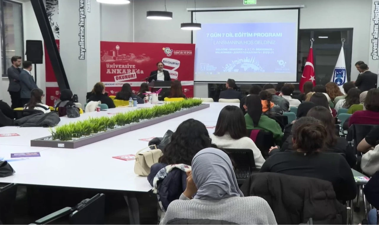 Ankara Büyükşehir’den gençlere ücretsiz ’7 Gün 7 Dil’ eğitimi