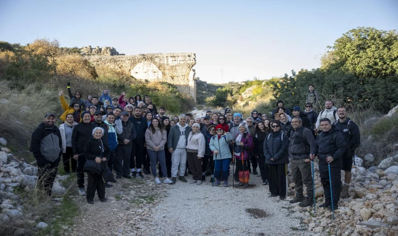 Mersin’de Tarihi Kilikya Yolu’nda doğa ve tarih yolculuğu