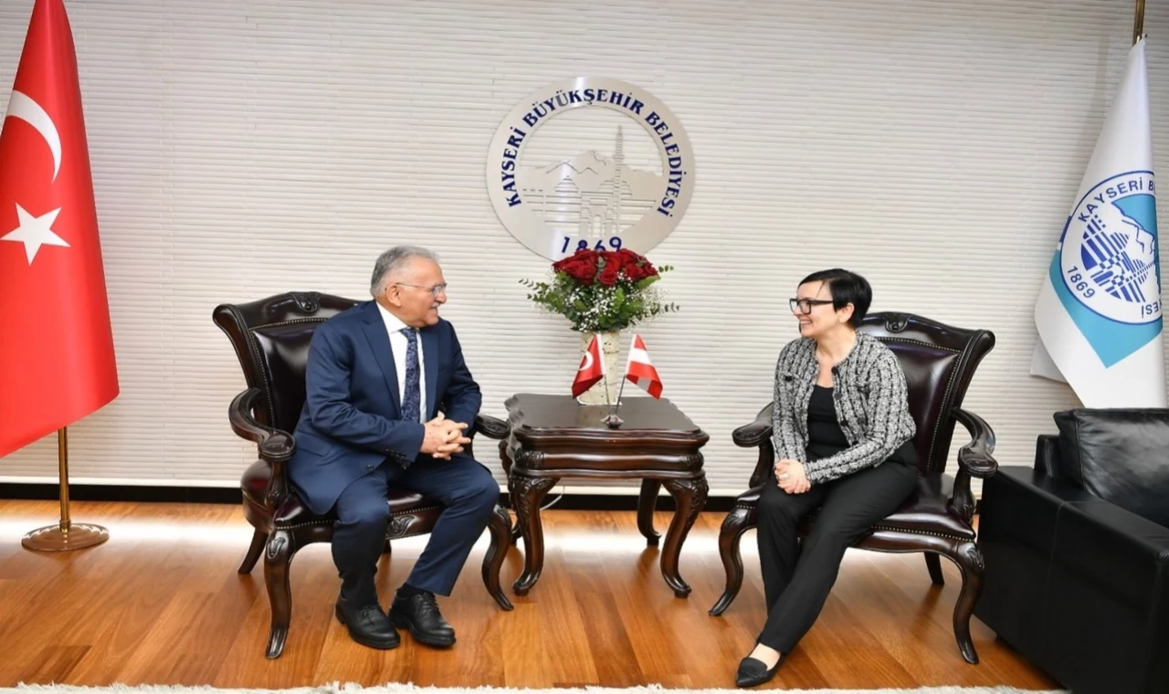 Avusturya Ankara Büyükelçisi’nden Büyükkılıç’a ziyaret