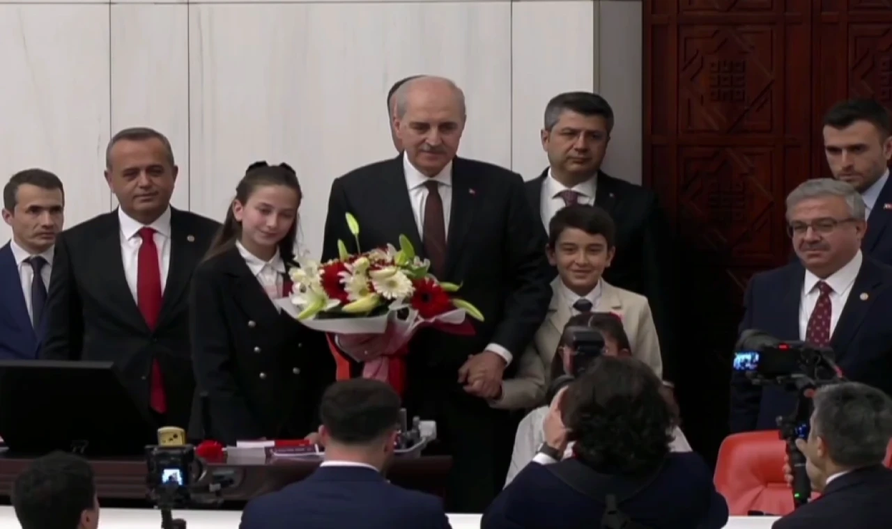 TBMM’de özel oturum... Meclis’i çocuklar yönetti