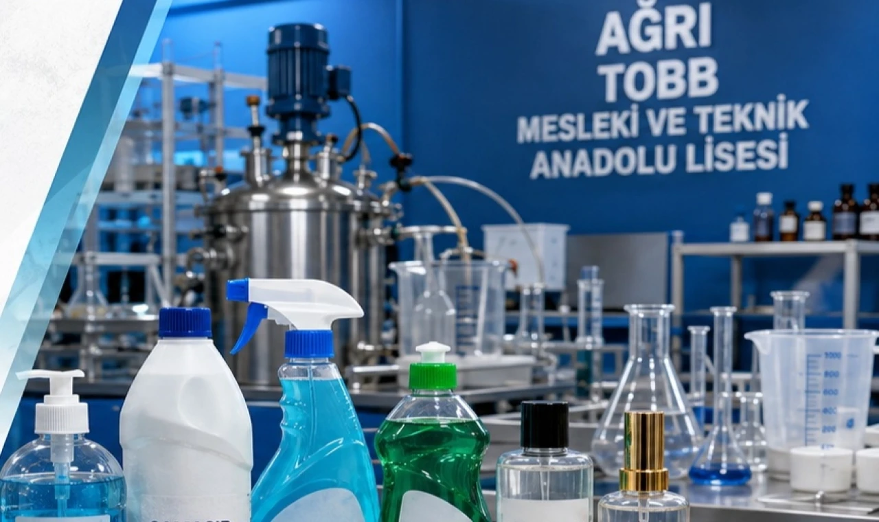 Ağrı TOBB MTAL’de öğrenciler üreterek kazanıyor