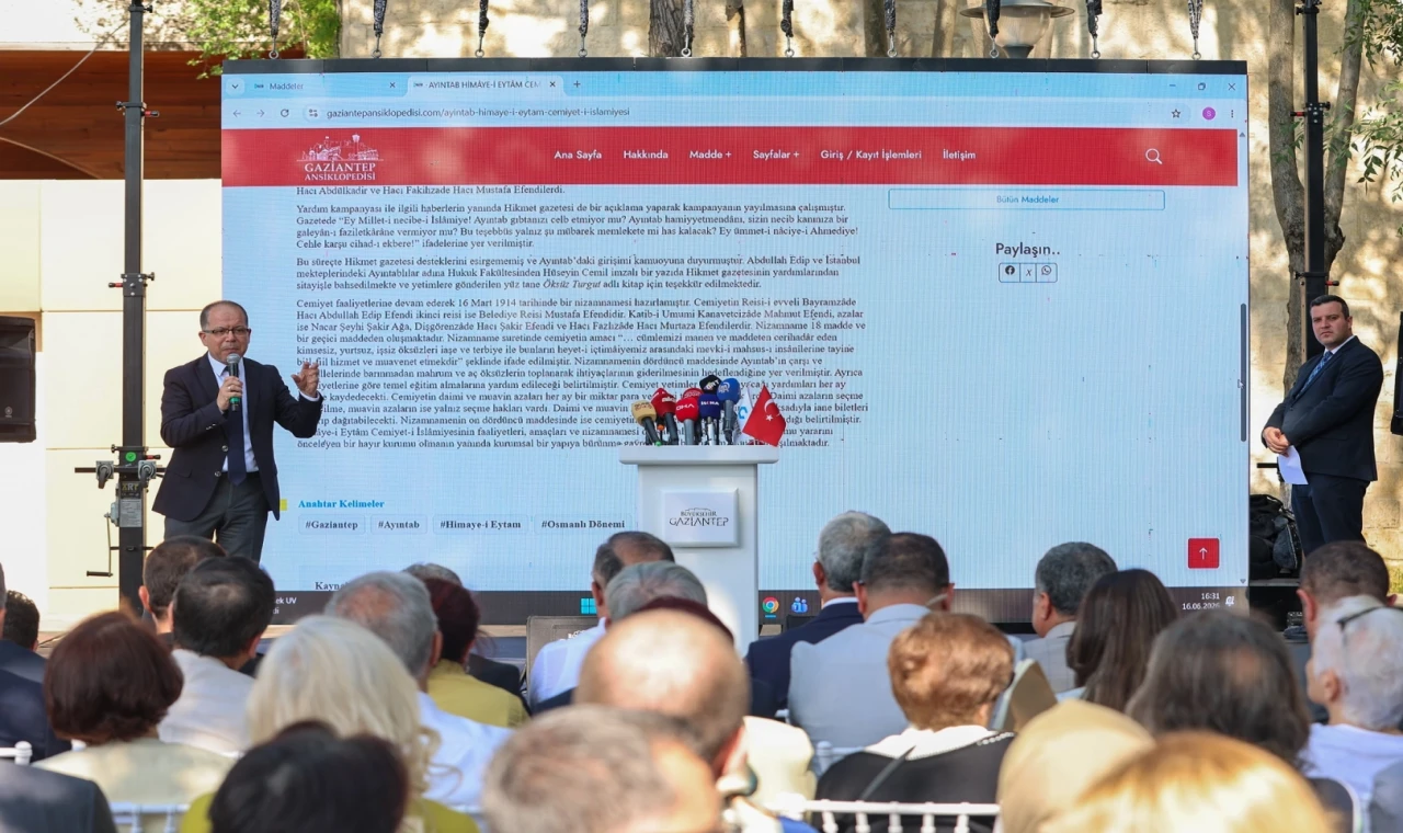 Şehrin hafızası Gaziantep Ansiklopedisi’nde toplandı