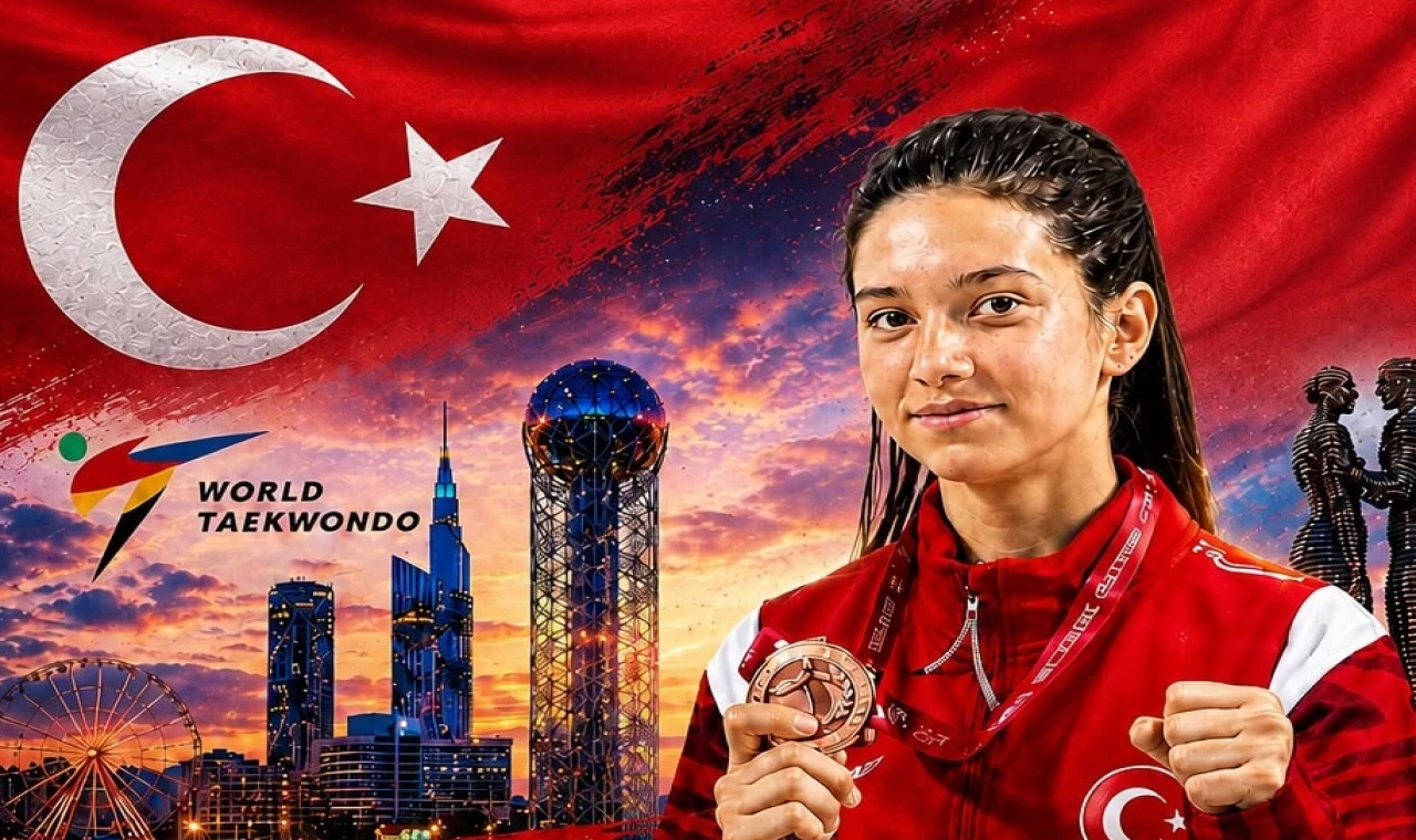 Milli sporcudan Gürcistan’da bronz madalya!