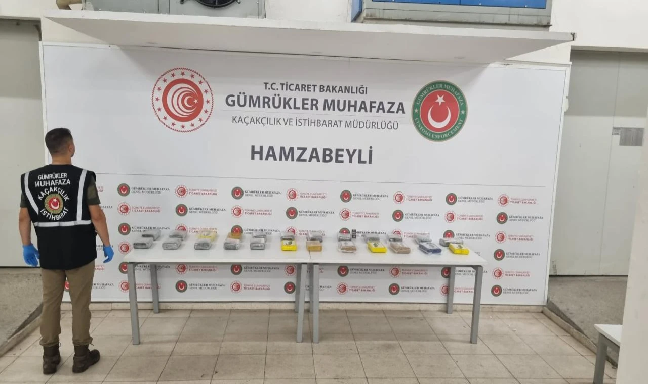 174 kilogram uyuşturucu ele geçirildi