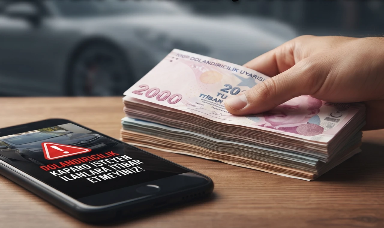 Araç satış ilanı dolandırıcılığına dikkat!