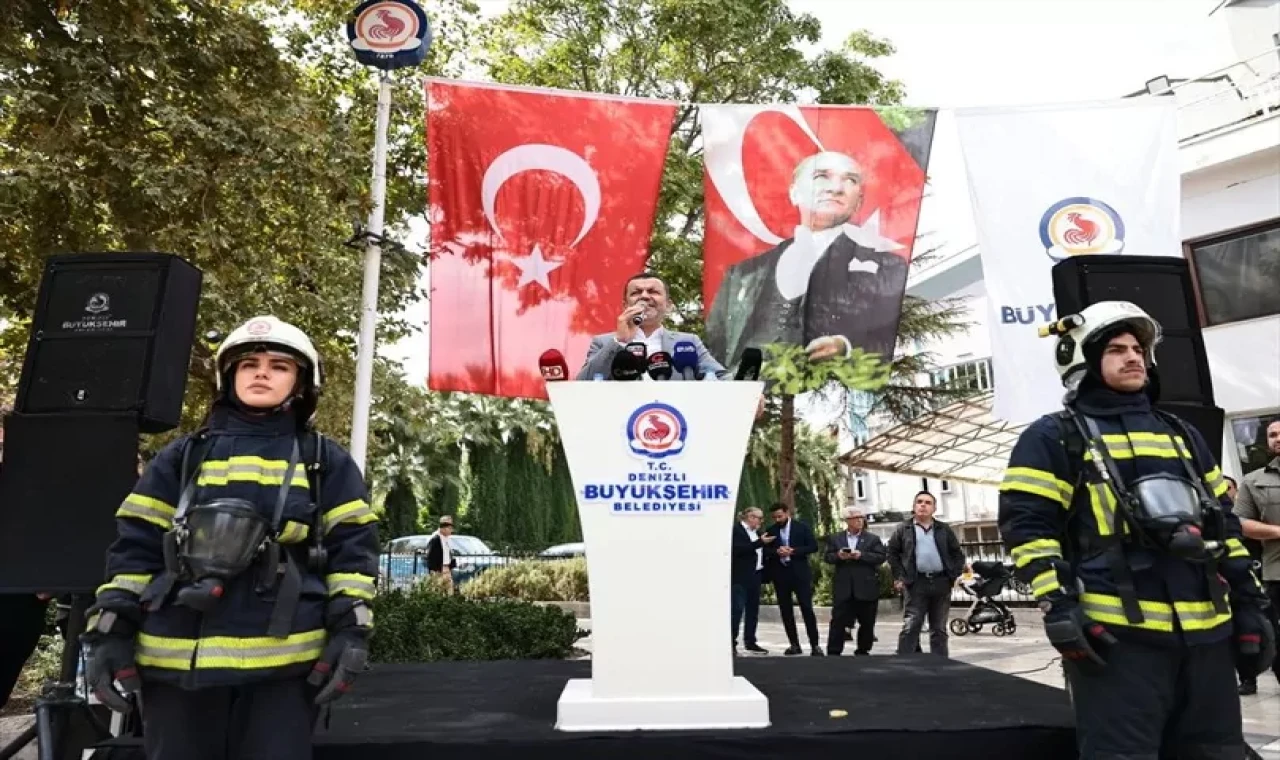 Denizli’de İtfaiye Teşkilatı 312 yaşında