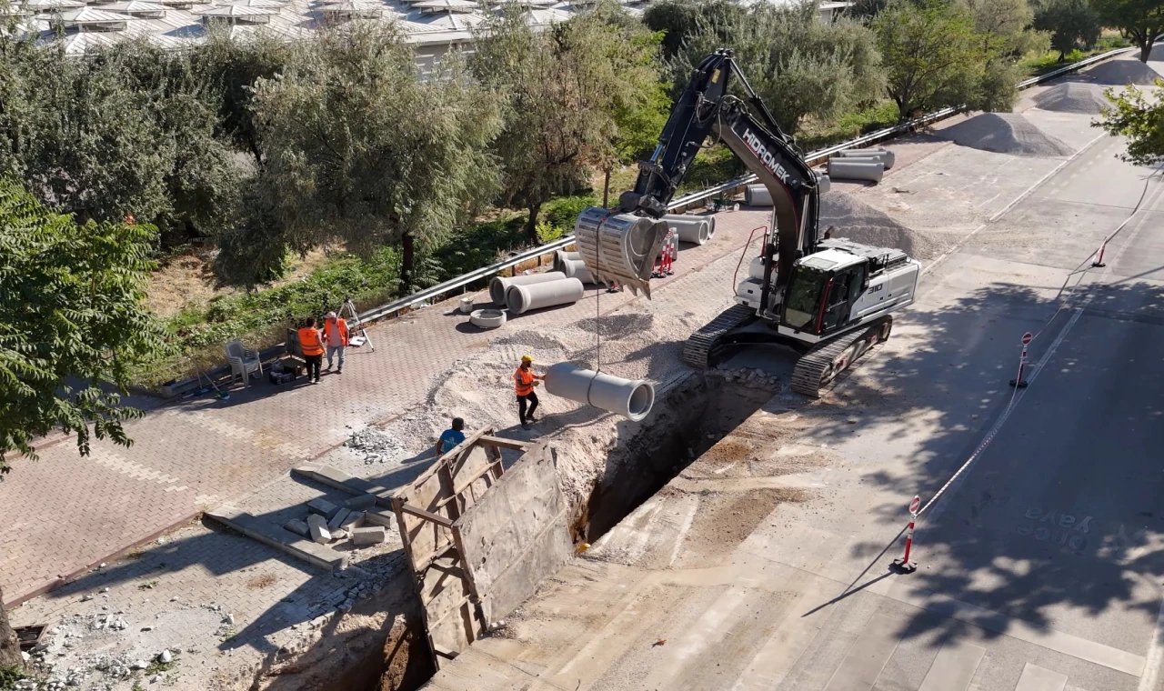 Konya’da taşkınlara karşı altyapı güçlendirmesi