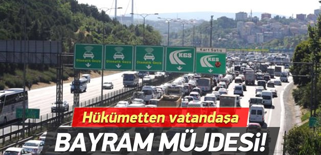 Vatandaşa Kurban Bayramı müjdesi!