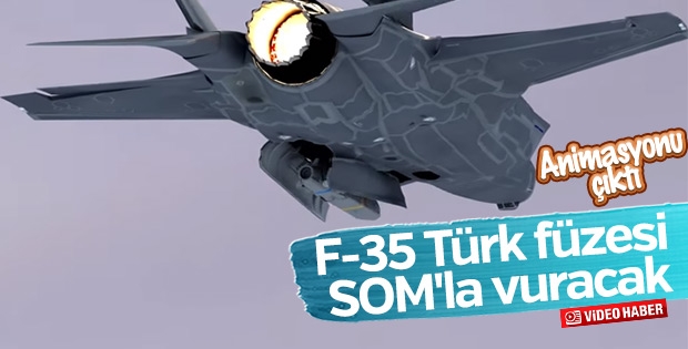 F-35'e yerli füze SOM-J takviyesi