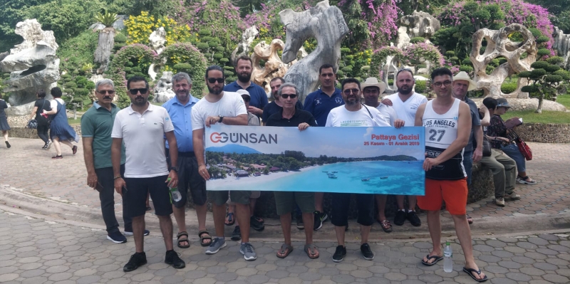 Günsan iş Ortaklarını Tayland Pattaya’da Ağırladı