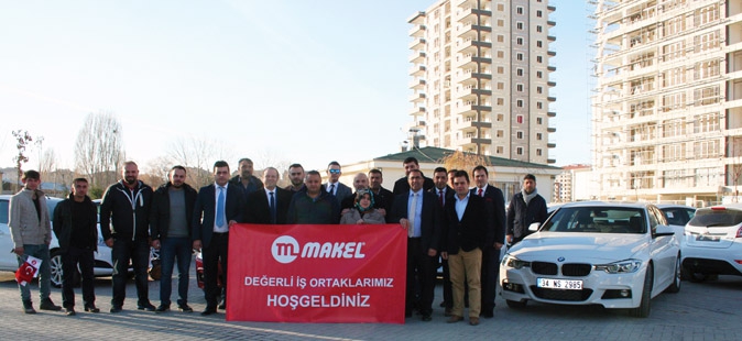 Makel Bayilerine Kampanya Araçları Bölgelerinde Teslim Edildi