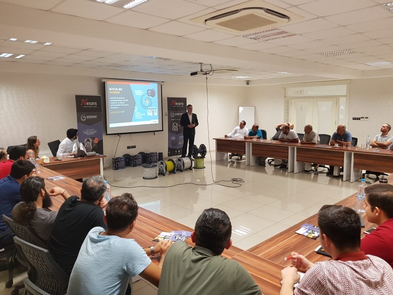 Nexans Türkiye, Patentli Yeni Makara Kiti MOBIWAY’i Gaziantep’te Yaptığı Seminer İle Tanıttı