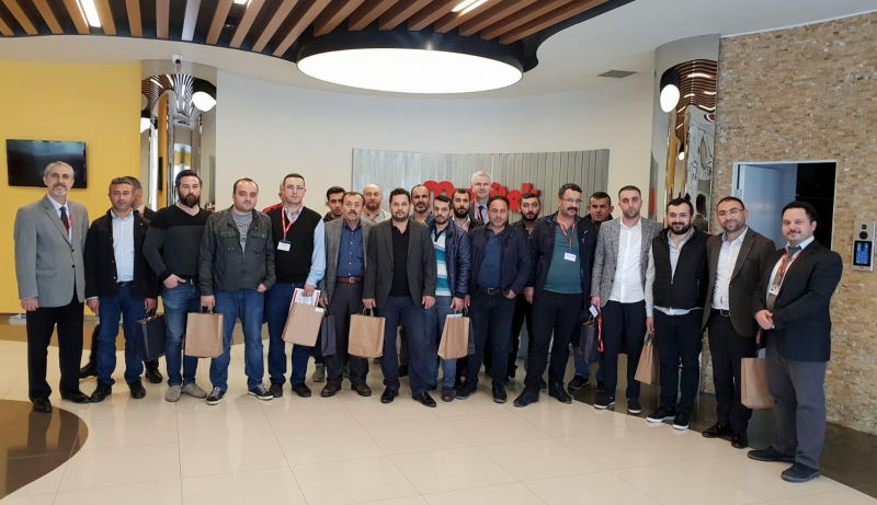 ONURSAN ELEKTRİK BAYİLERİ, MULTİTEK FABRİKASINI ZİYARET ETTİ