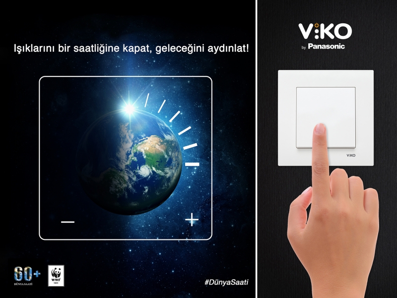 PANASONIC LIFE SOLUTIONS TÜRKİYE, WWF-TÜRKİYE’NİN DÜNYA SAATİ SPONSORU OLDU