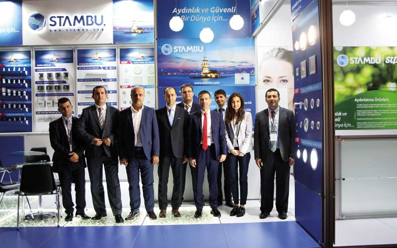 Stambu İstanbul Light 2015 Aydınlatma Fuarına Katıldı