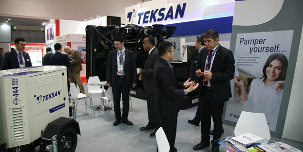 Teksan Jeneratör Mıddle East Electrıcıty Fuarı’ndaydı