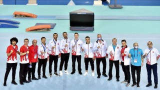 Milli cimnastikçiler, Avrupa Şampiyonası'nda 8 madalya kazandı