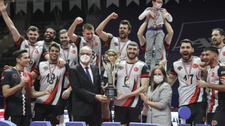 Kupa Voley'de şampiyon Spor Toto oldu