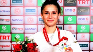 Judoda Antalya Grand Slam müsabakalarında Gülkader Şentürk bronz madalya kazandı