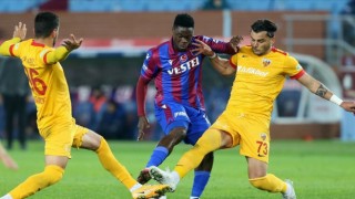 Trabzonspor evinde 1 puana razı oldu