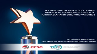 TET 2020 İhracat Başarı Ödülleri’nde, Erse Kablo Rakipleri Arasında Fark Yaratarak Yükseliyor